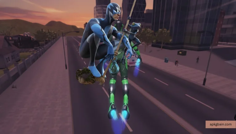 Rope Frog Ninja Hero