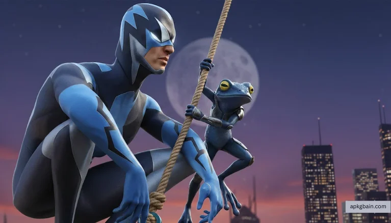 Rope Frog Ninja Hero